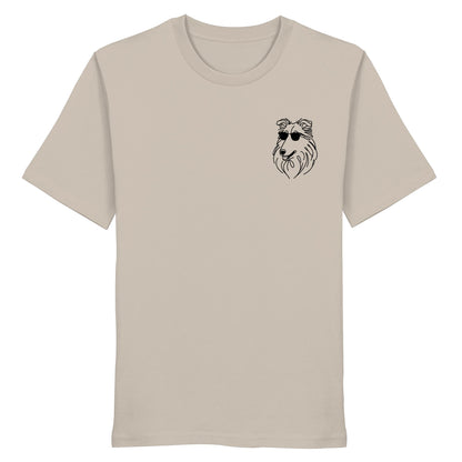 Line Art - Cooler Collie - Organic Shirt