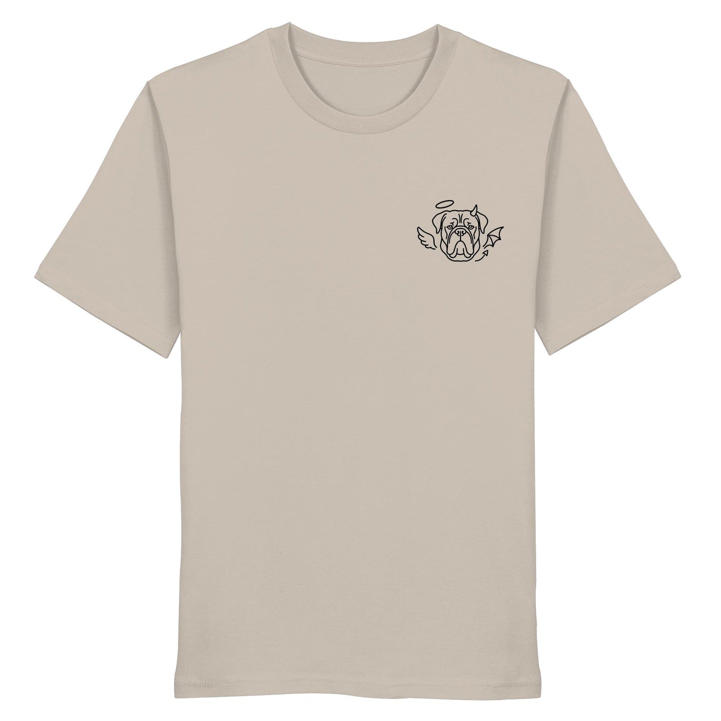 Halo & Horns - Bordeauxdogge - Organic Shirt