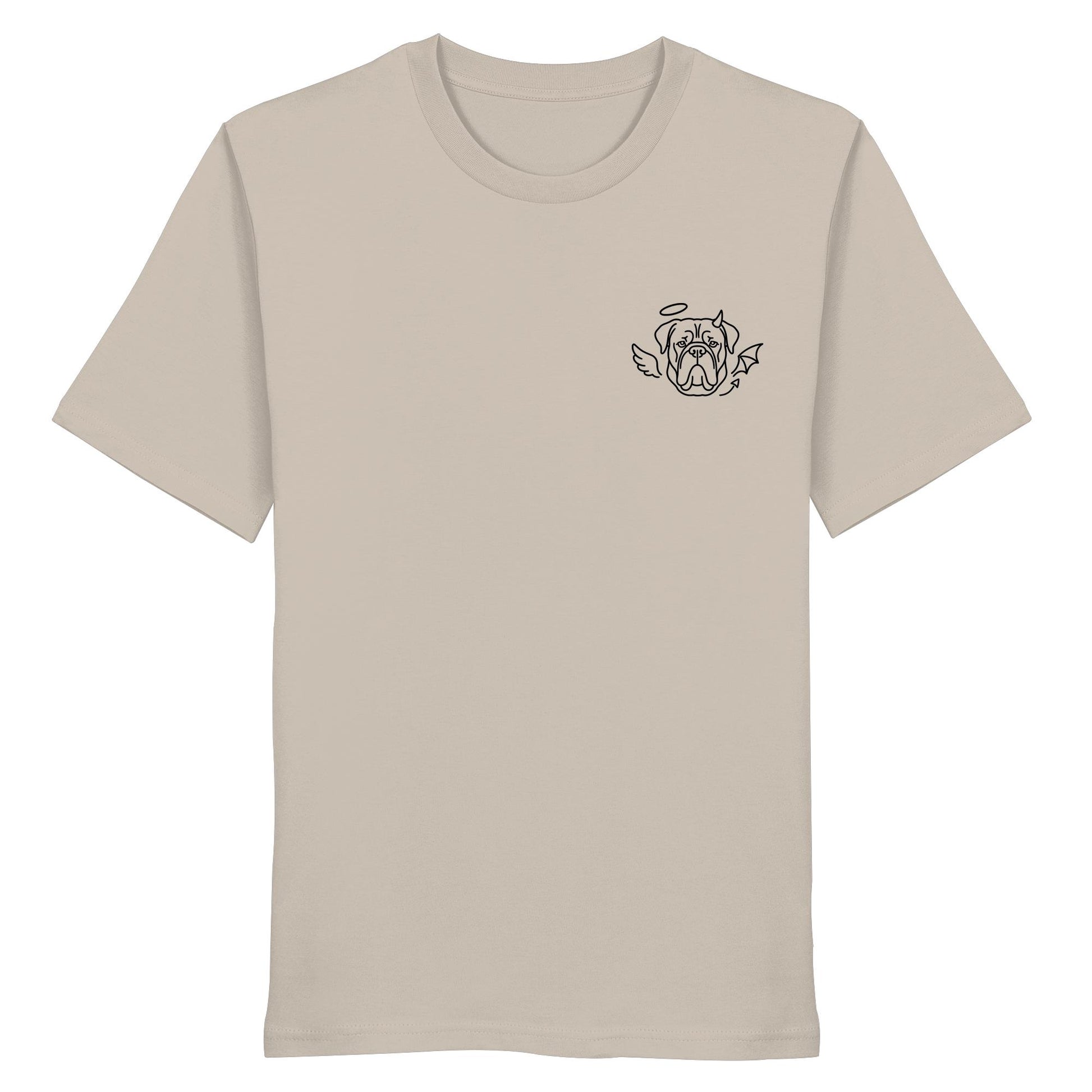 Halo & Horns - Bordeauxdogge - Organic Shirt