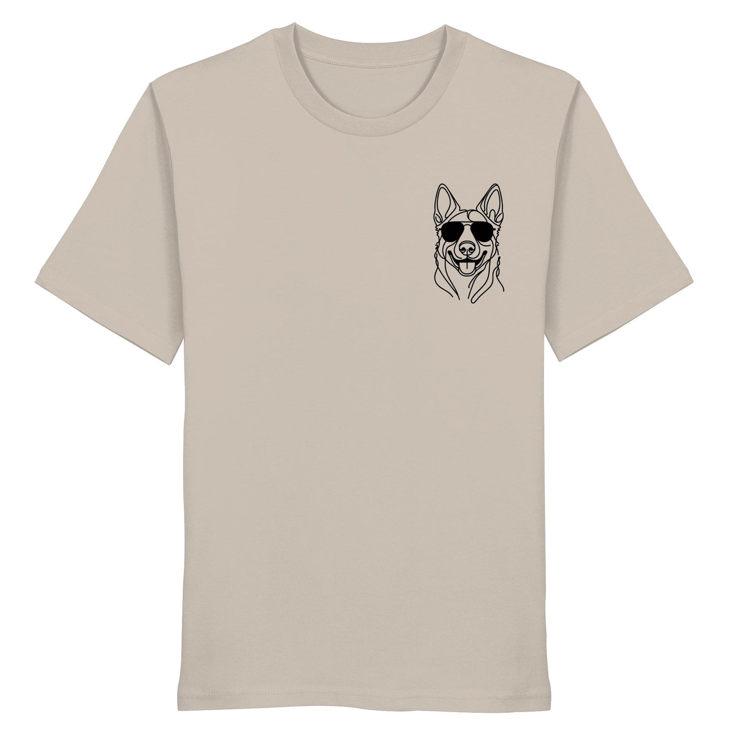 Line Art - Cooler Malinois - Organic Shirt