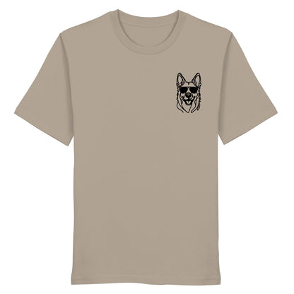 Line Art - Cooler Holländischer Schäferhund - Organic Shirt