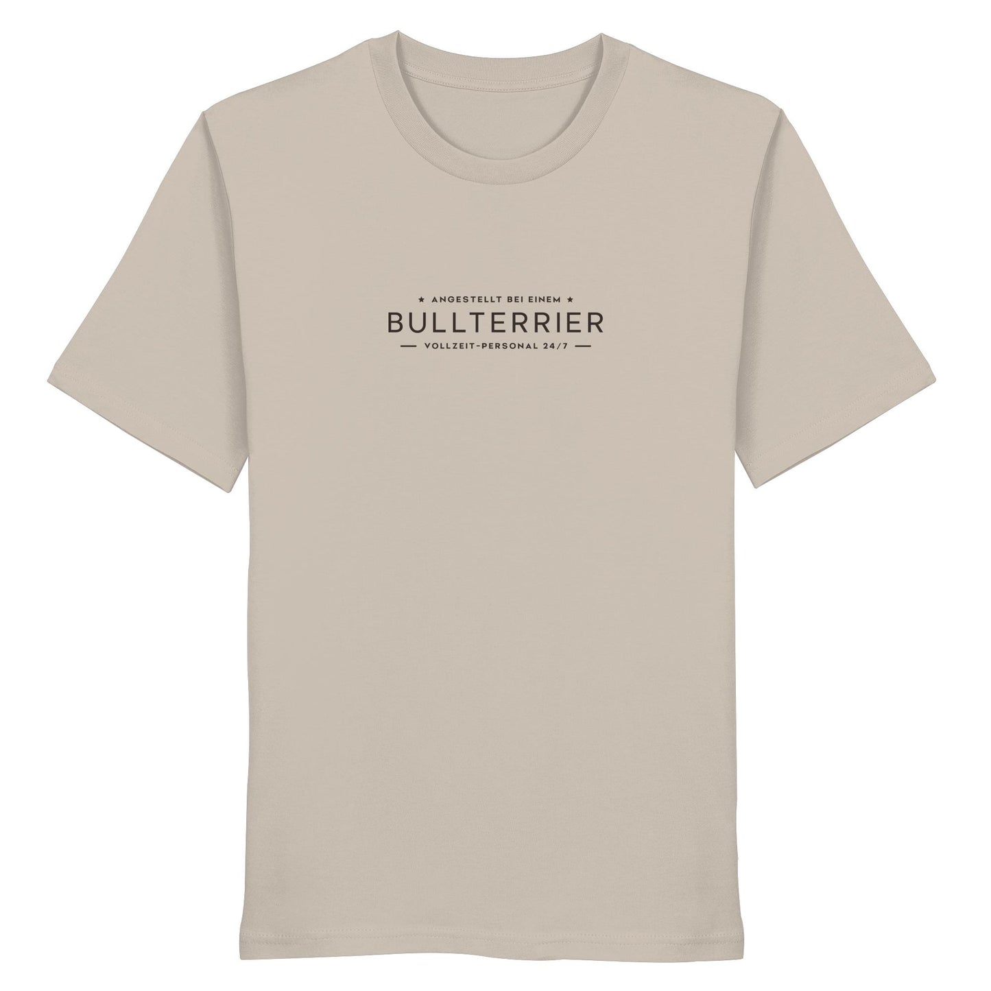 Vollzeit-Personal - Bullterrier - Organic Shirt