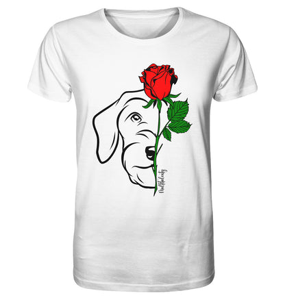 Tattoo Rose - Dackel (Rauhaar) - Organic Shirt