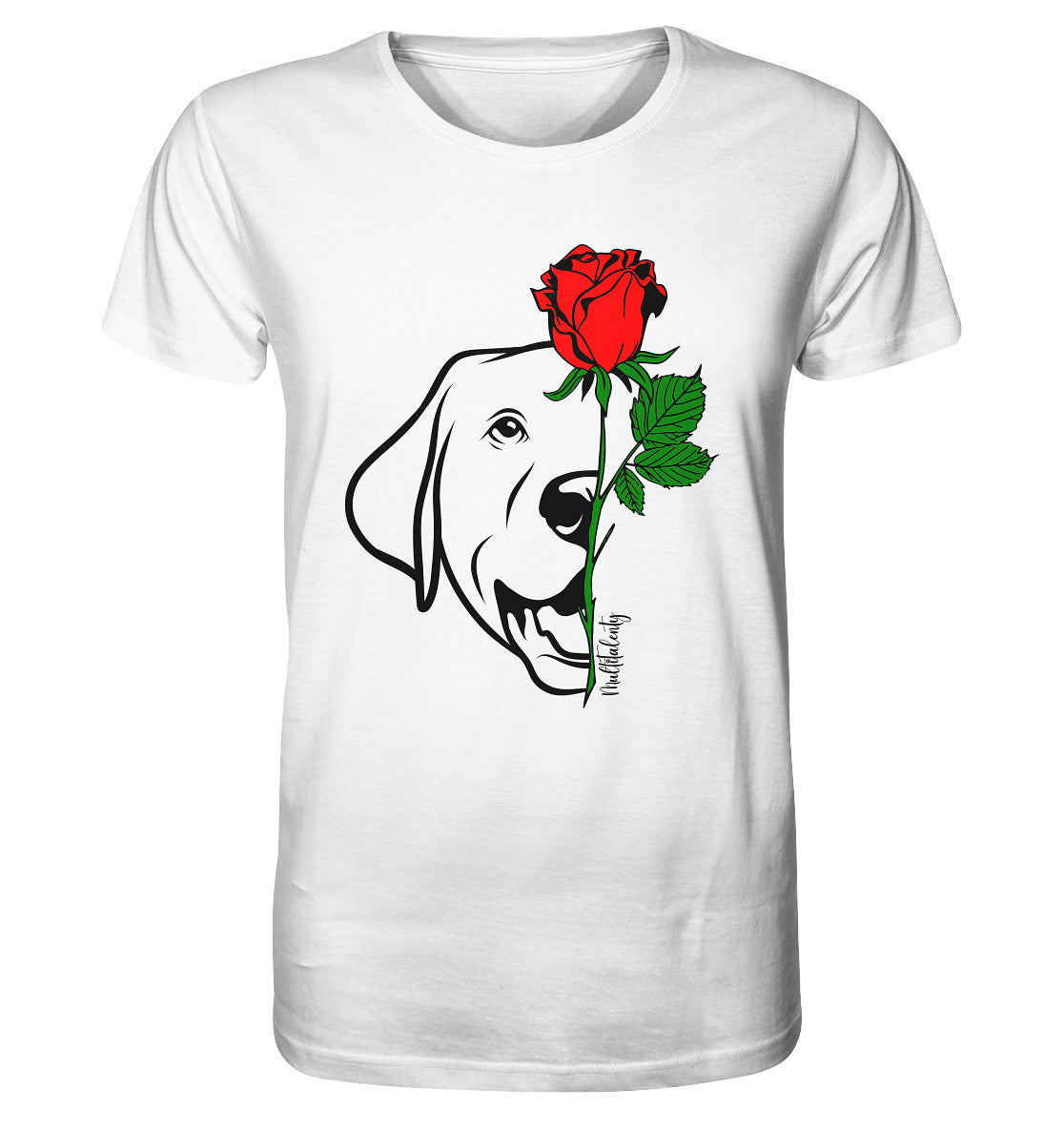 Tattoo Rose - Labrador - Organic Shirt