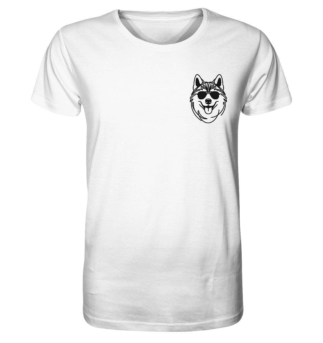 Line Art - Cooler Husky - Organic Shirt