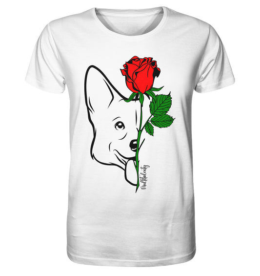Tattoo Rose - Corgi - Organic Shirt