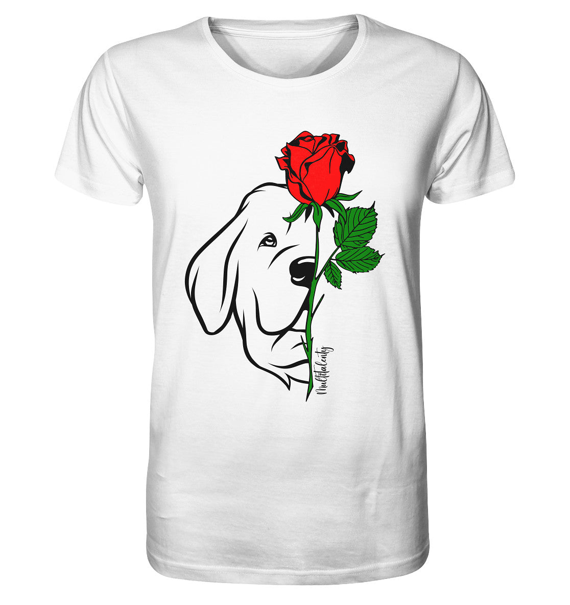 Tattoo Rose - Neufundländer - Organic Shirt