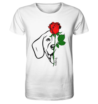 Tattoo Rose - Beagle - Organic Shirt