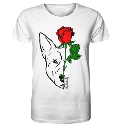 Tattoo Rose - Australian Cattle Dog - Organic Shirt