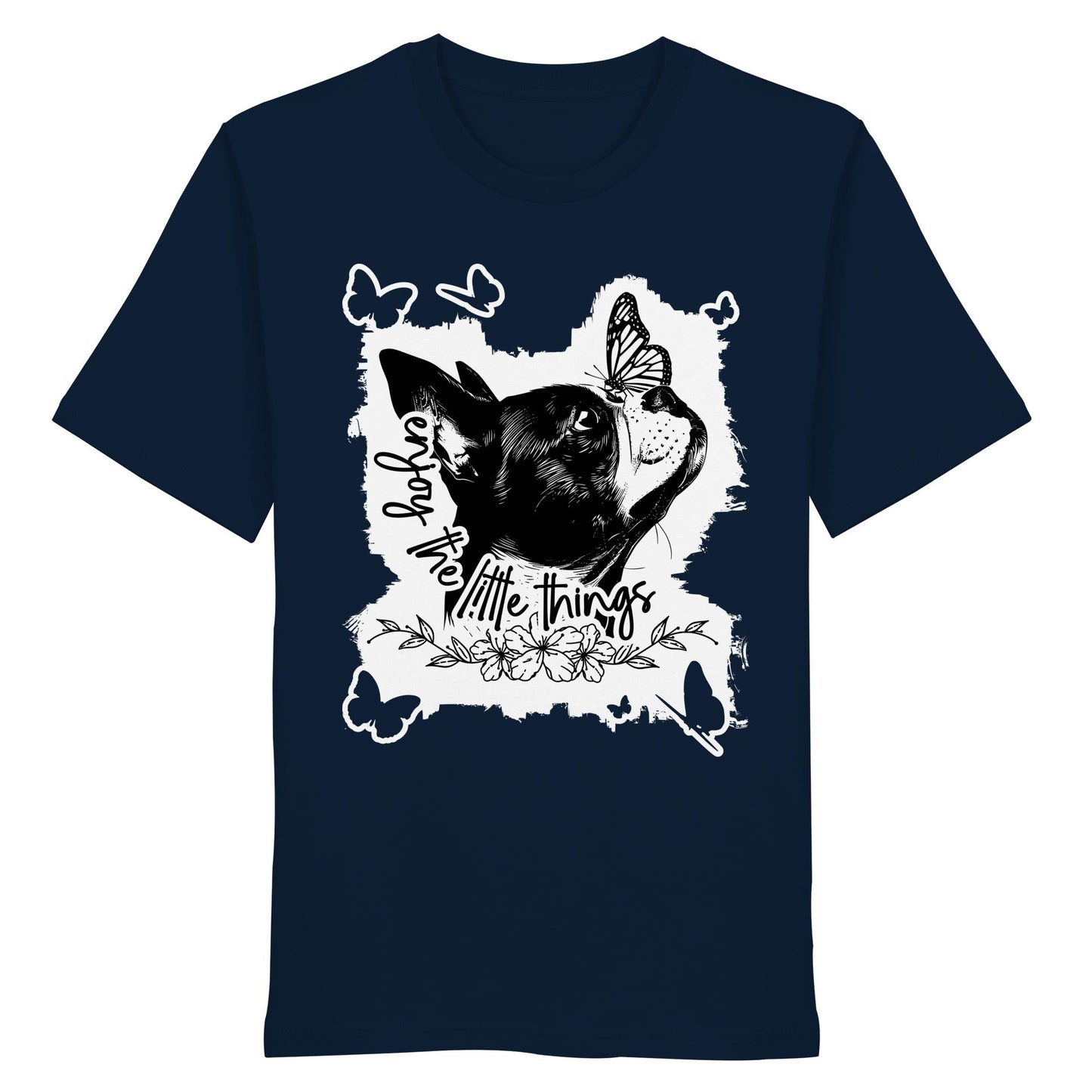 Boston Terrier - enjoy the little things - Organic Shirt