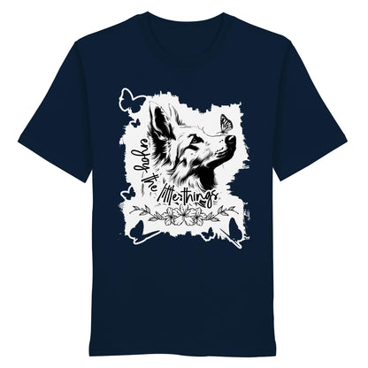 Weißer Schäferhund - enjoy the little things - Organic Shirt