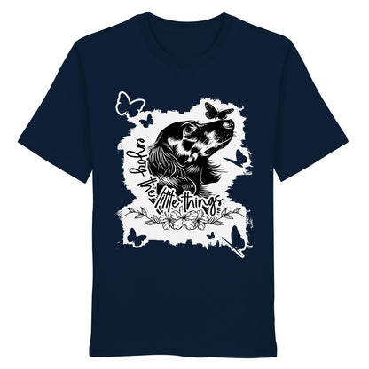 Dackel (Langhaar) - enjoy the little things - Organic Shirt