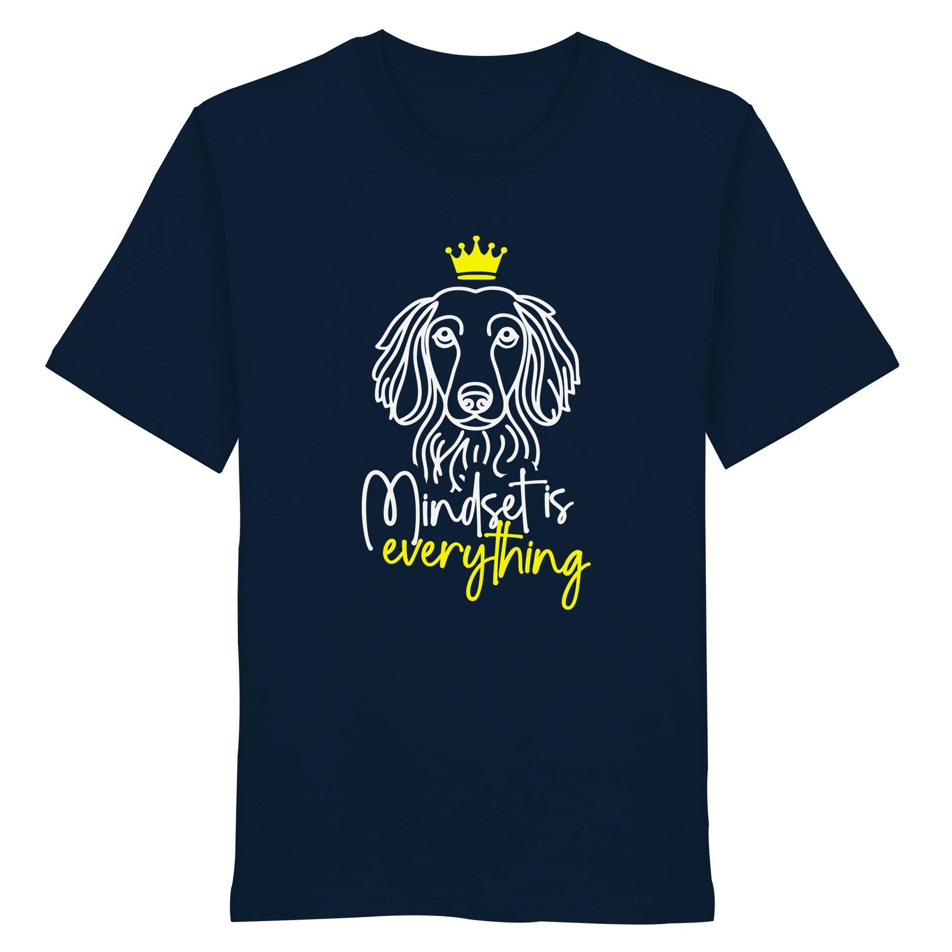 Dackel (Langhaar) - Mindset is everything - Organic Shirt