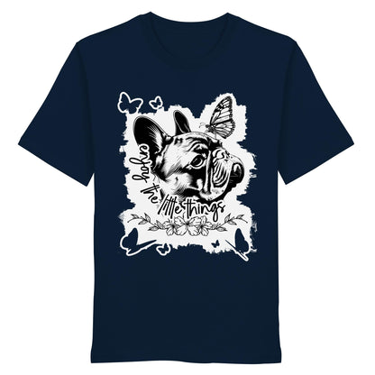 Französische Bulldogge - enjoy the little things - Organic Shirt