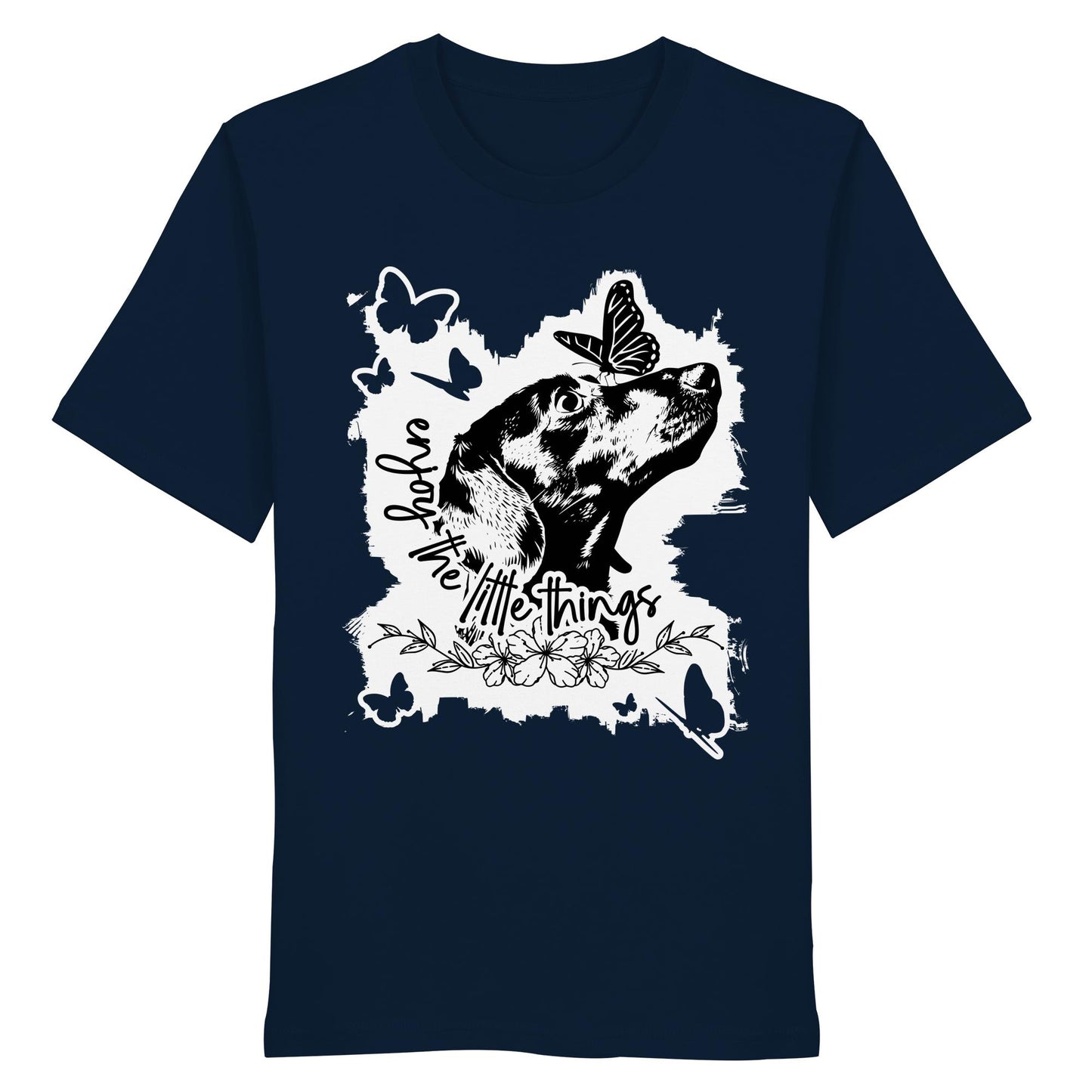 Dackel (Kurzhaar) - enjoy the little things - Organic Shirt