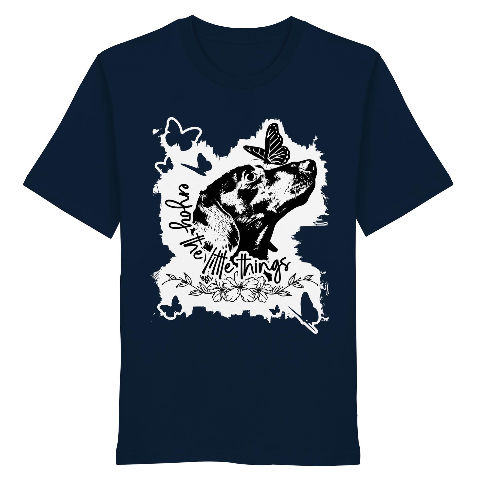 Dackel (Kurzhaar) - enjoy the little things - Organic Shirt