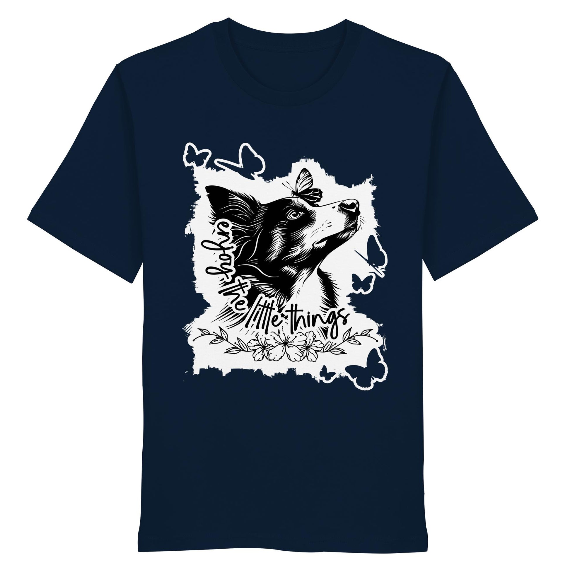 Border Collie - enjoy the little things - Organic Shirt