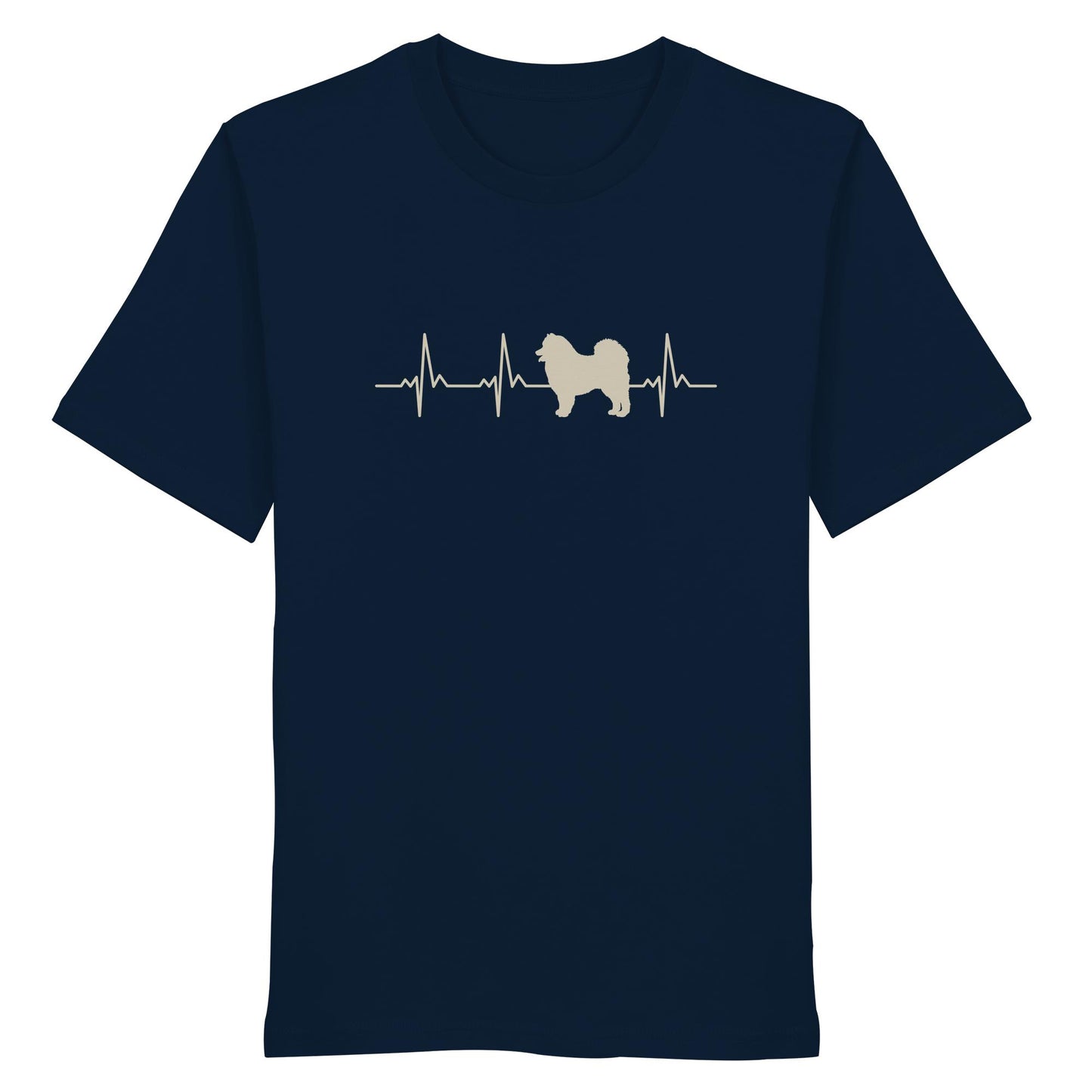 Herzschlag Samojede - Organic Shirt