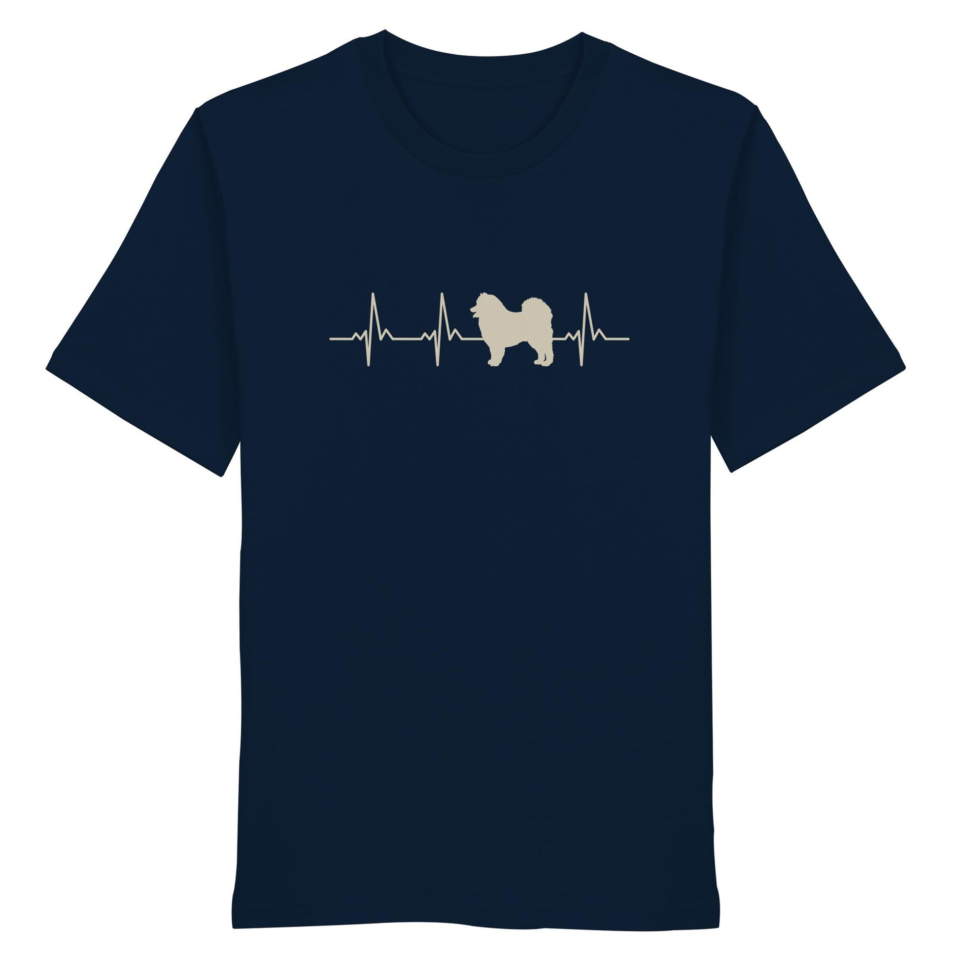 Herzschlag Samojede - Organic Shirt