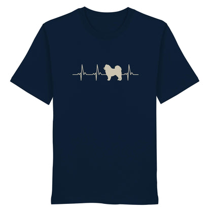 Herzschlag Samojede - Organic Shirt