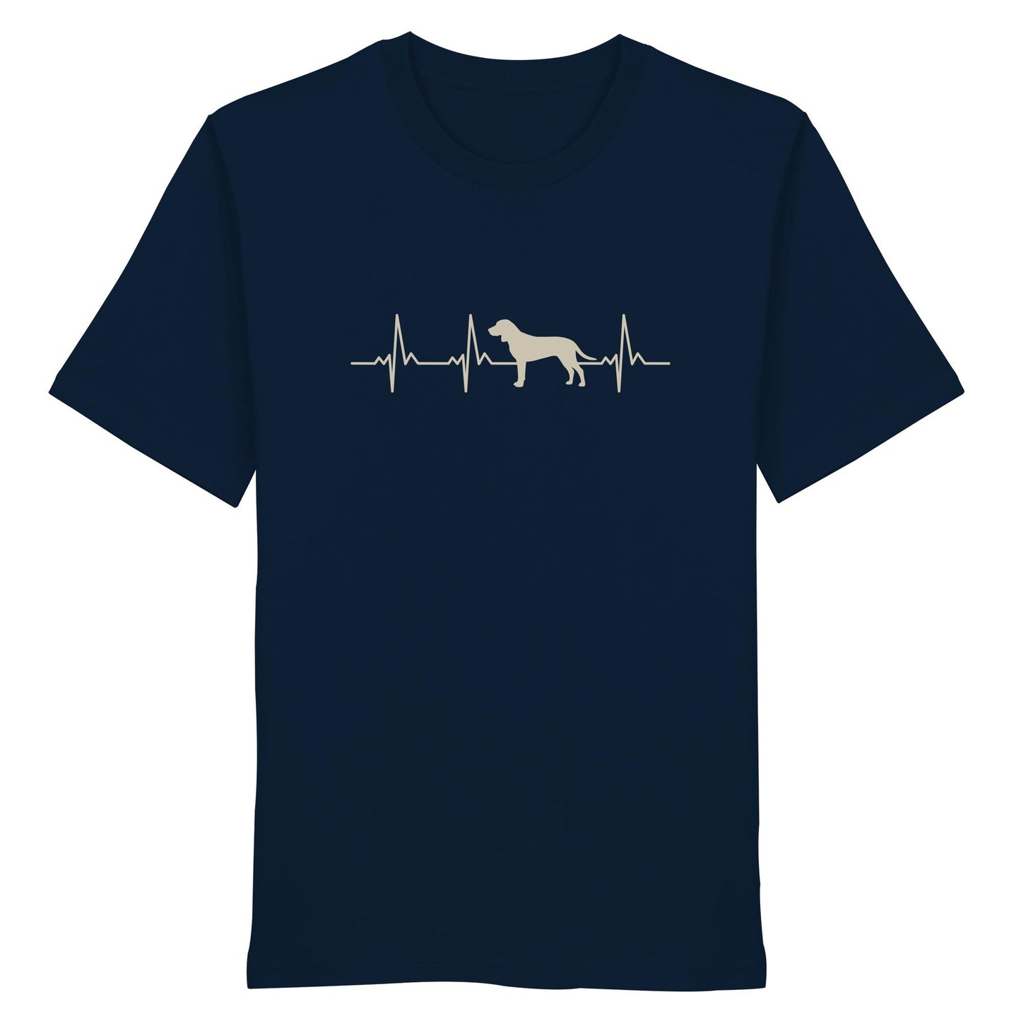 Herzschlag Bayerischer Gebirgsschweißhund - Organic Shirt