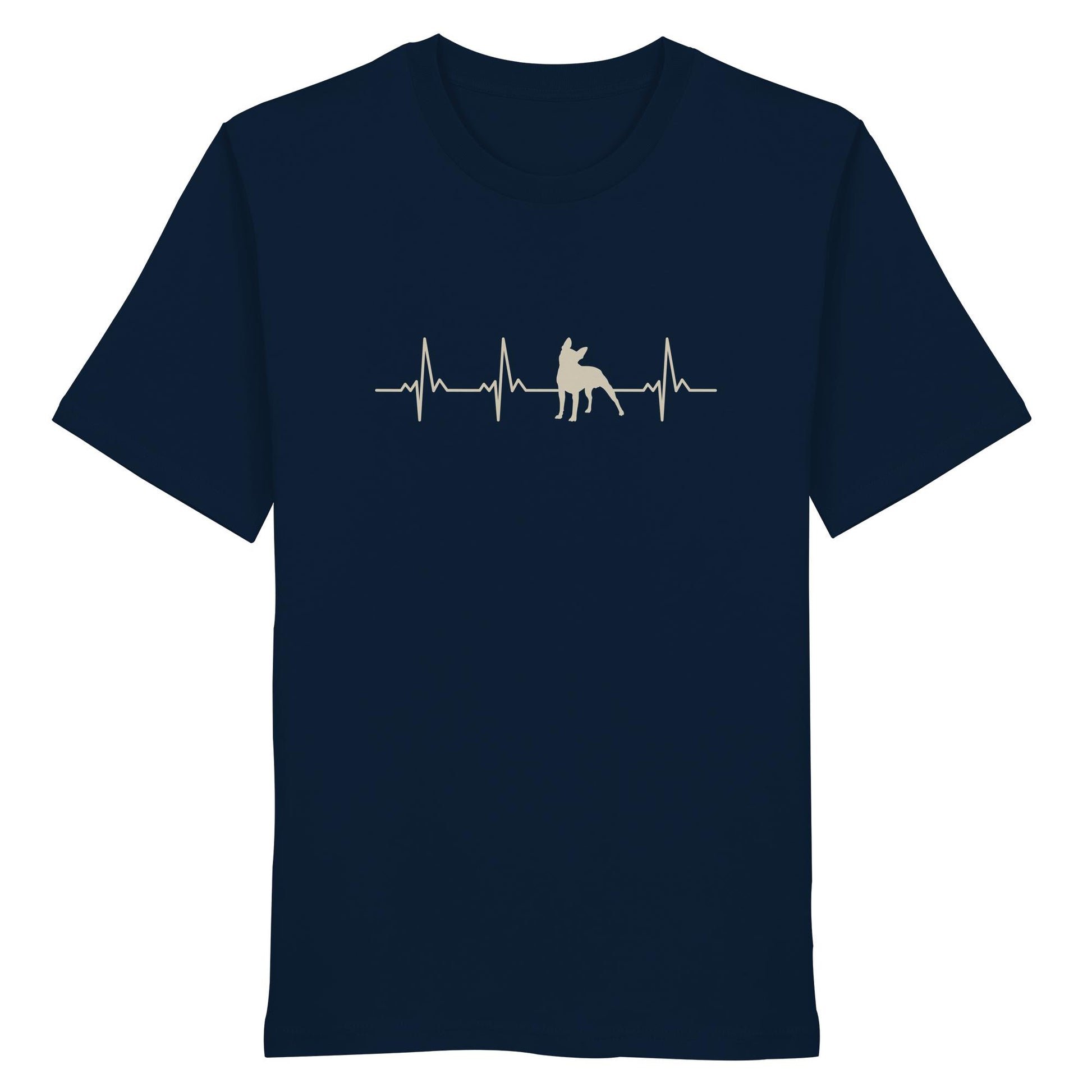 Herzschlag Boston Terrier - Organic Shirt