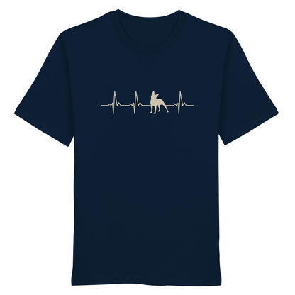 Herzschlag Boston Terrier - Organic Shirt