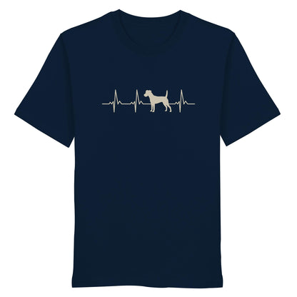 Herzschlag Parson Russell - Organic Shirt