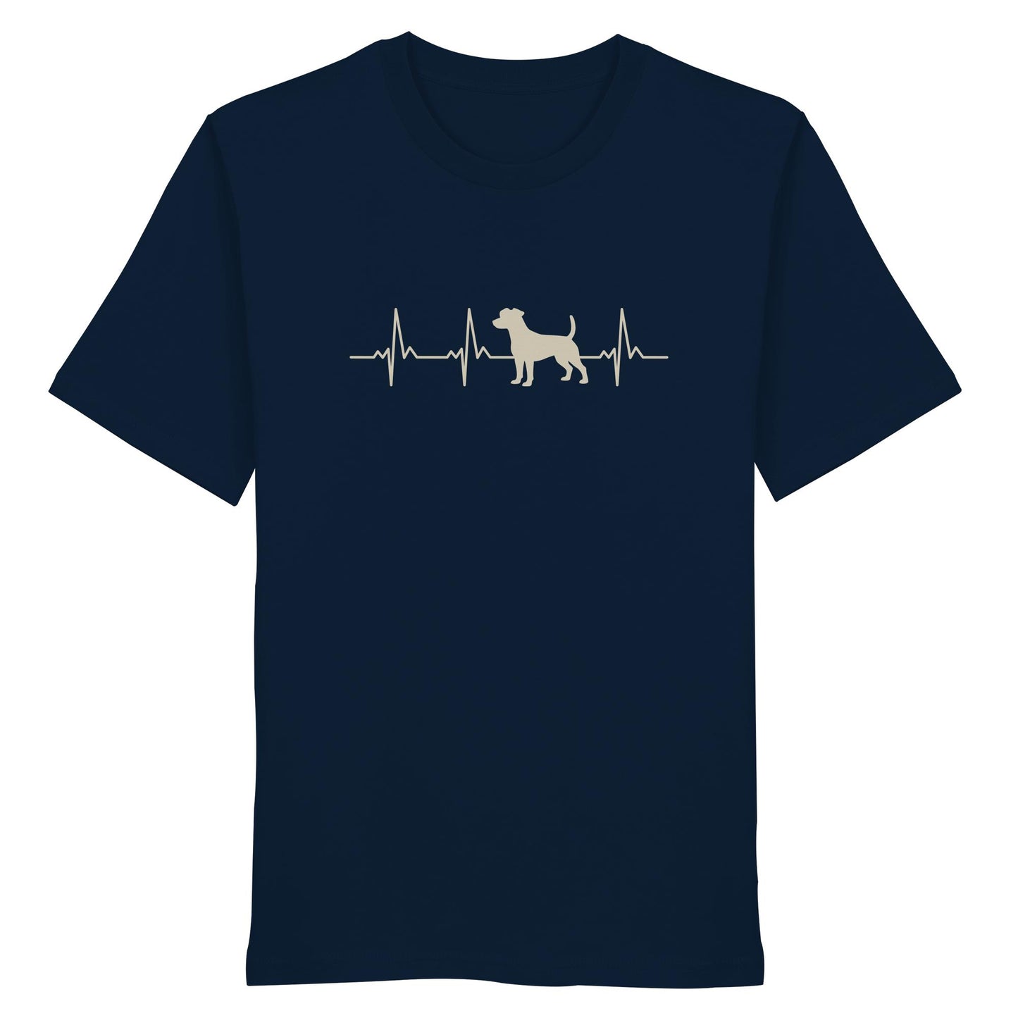 Herzschlag Jack Russell - Organic Shirt