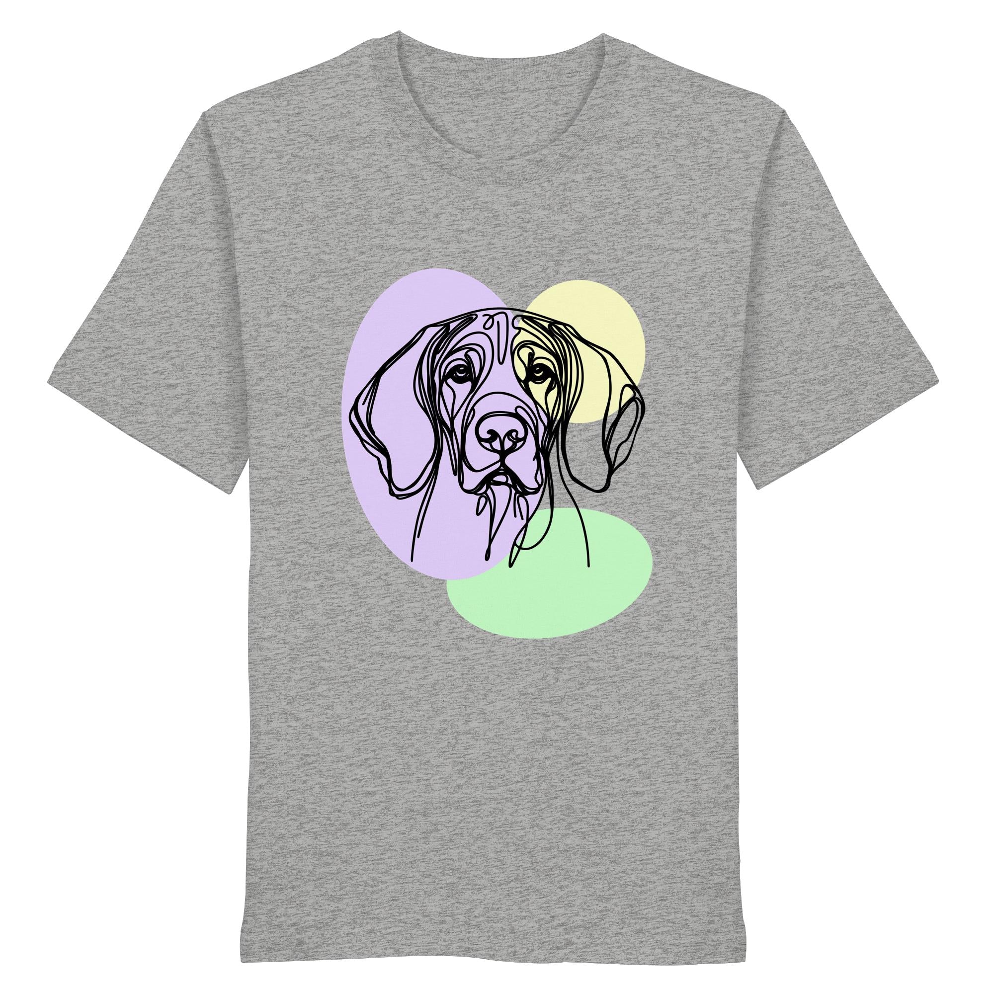 Line Art - Süßer Bayerischer Gebirgsschweißhund - Organic Shirt