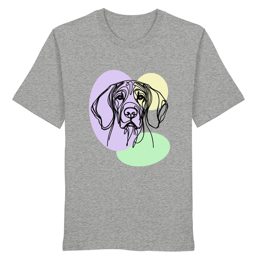 Line Art - Süßer Bayerischer Gebirgsschweißhund - Organic Shirt