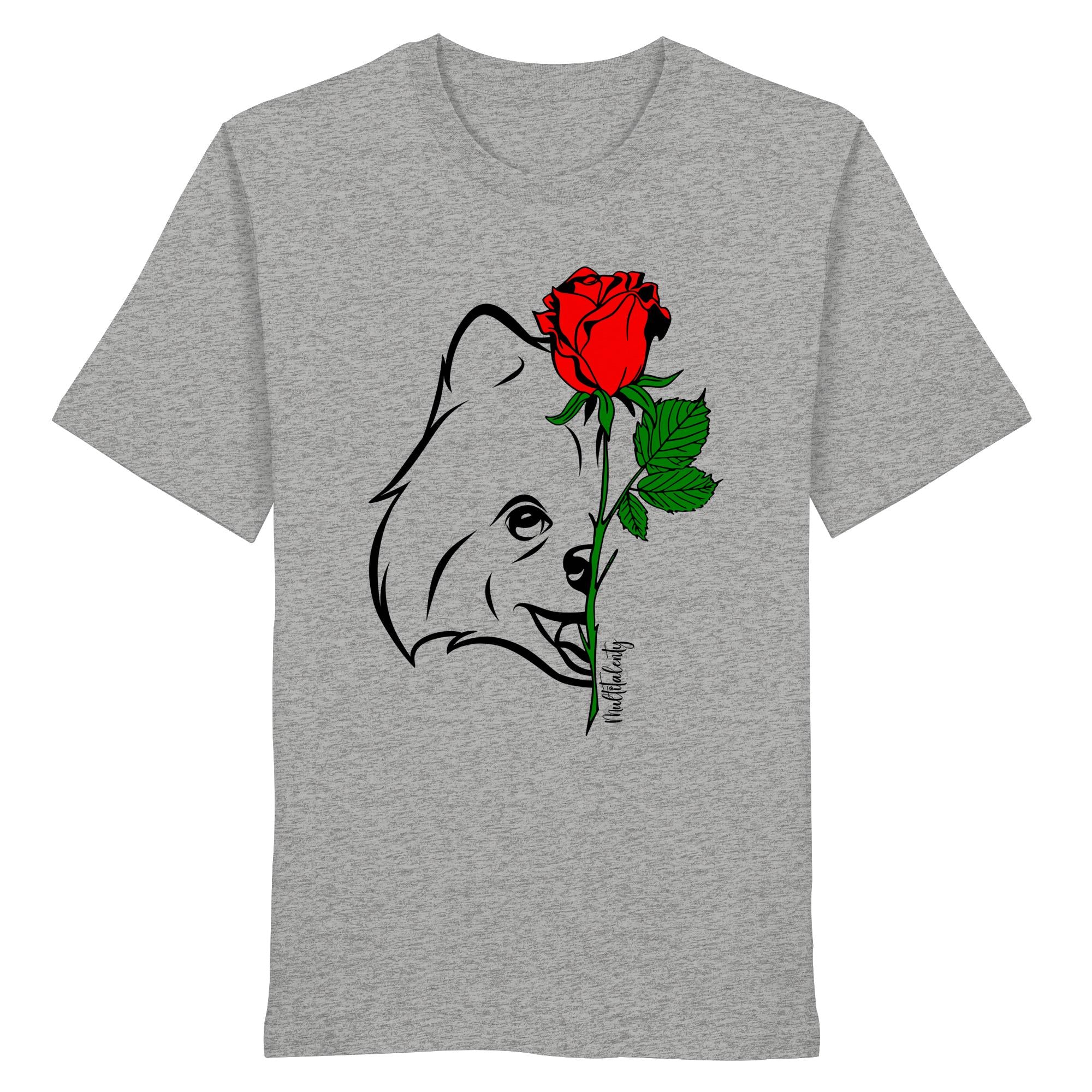 Tattoo Rose - Pomeranian - Organic Shirt