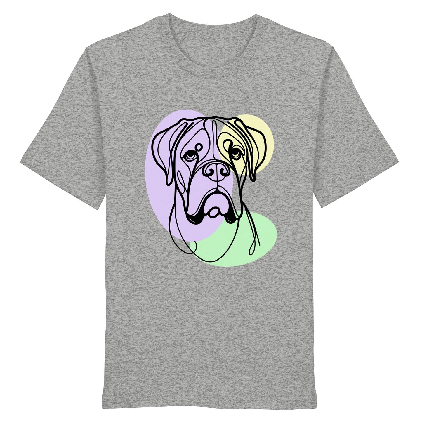 Line Art - Süßer Boxer - Organic Shirt