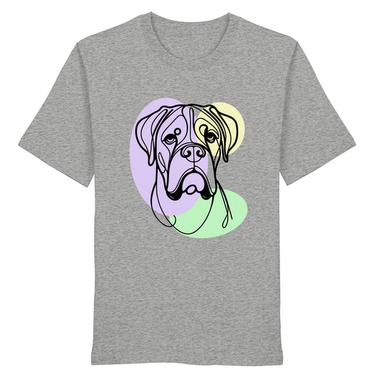 Line Art - Süßer Boxer - Organic Shirt