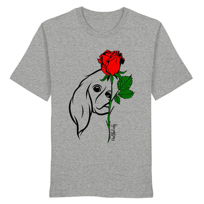 Tattoo Rose - Cavalier King Charles Spaniel - Organic Shirt