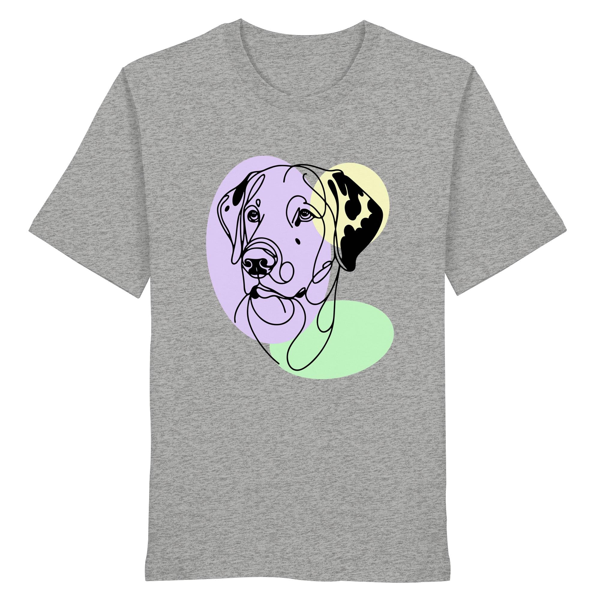 Line Art - Süßer Dalmatiner - Organic Shirt