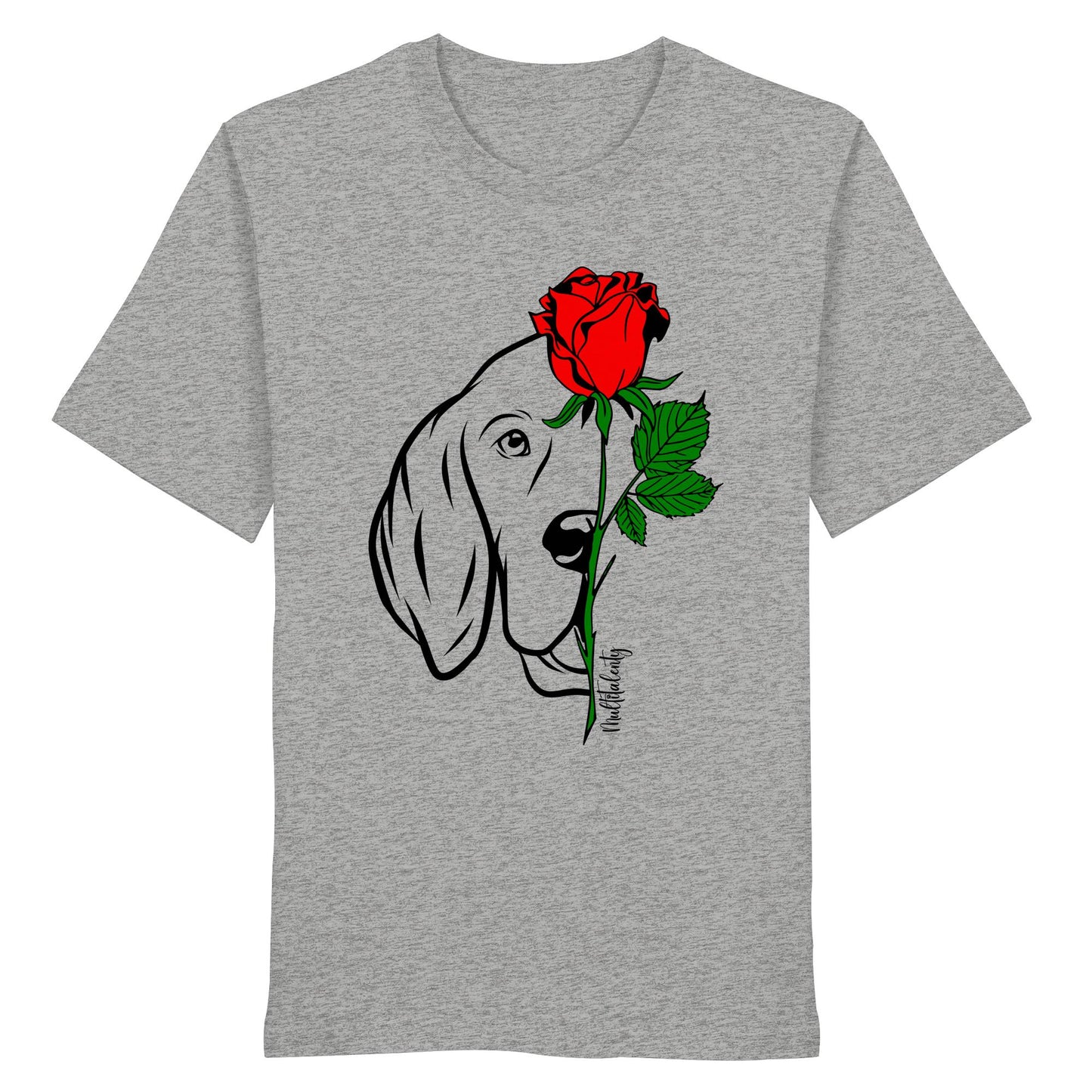 Tattoo Rose - English Setter - Organic Shirt