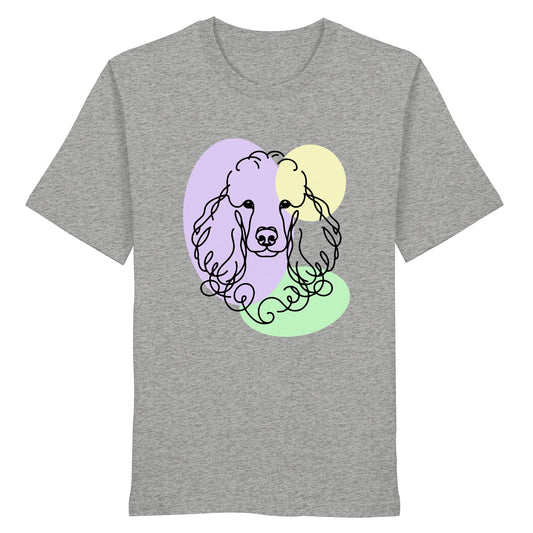 Line Art - Süßer Pudel - Organic Shirt