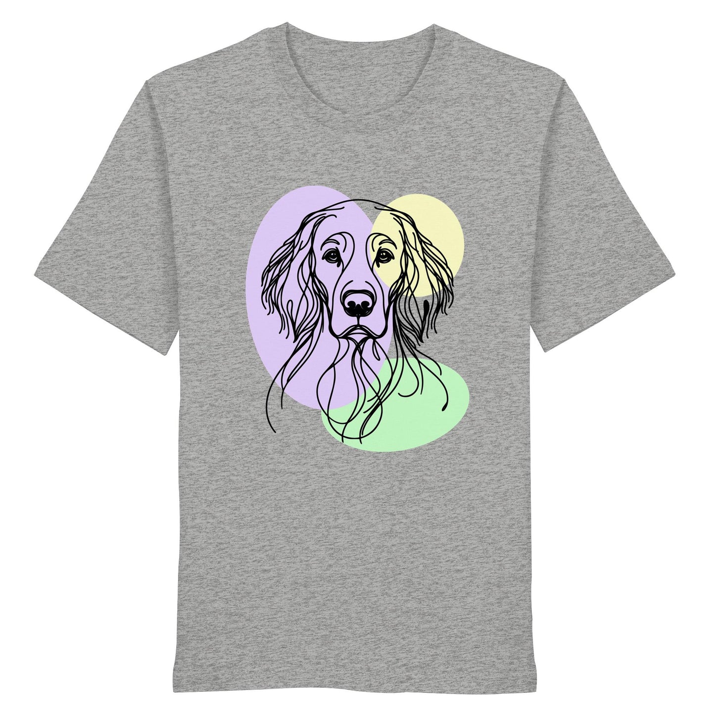 Line Art - Süßer English Setter - Organic Shirt