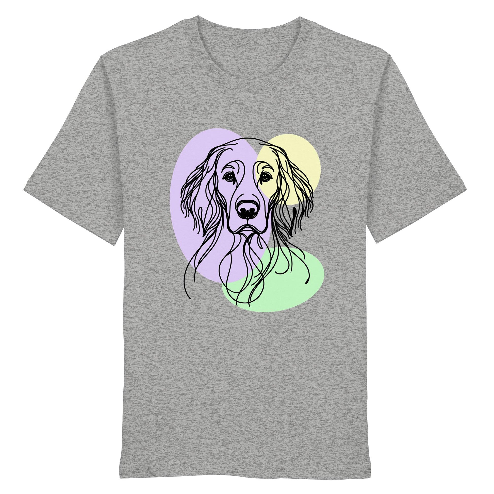 Line Art - Süßer English Setter - Organic Shirt