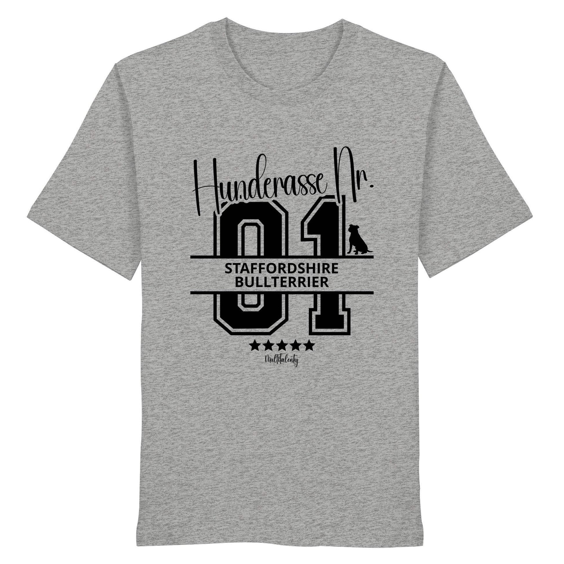 Nr. 01 Staffordshire Bullterrier - Organic Shirt