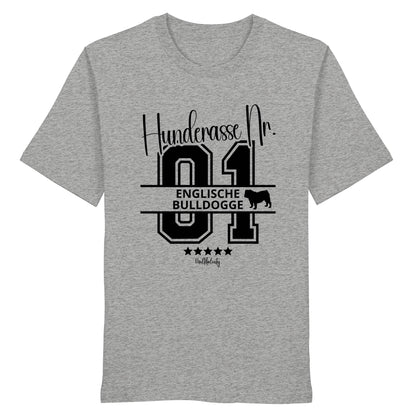 Nr. 01 Englische Bulldogge - Organic Shirt