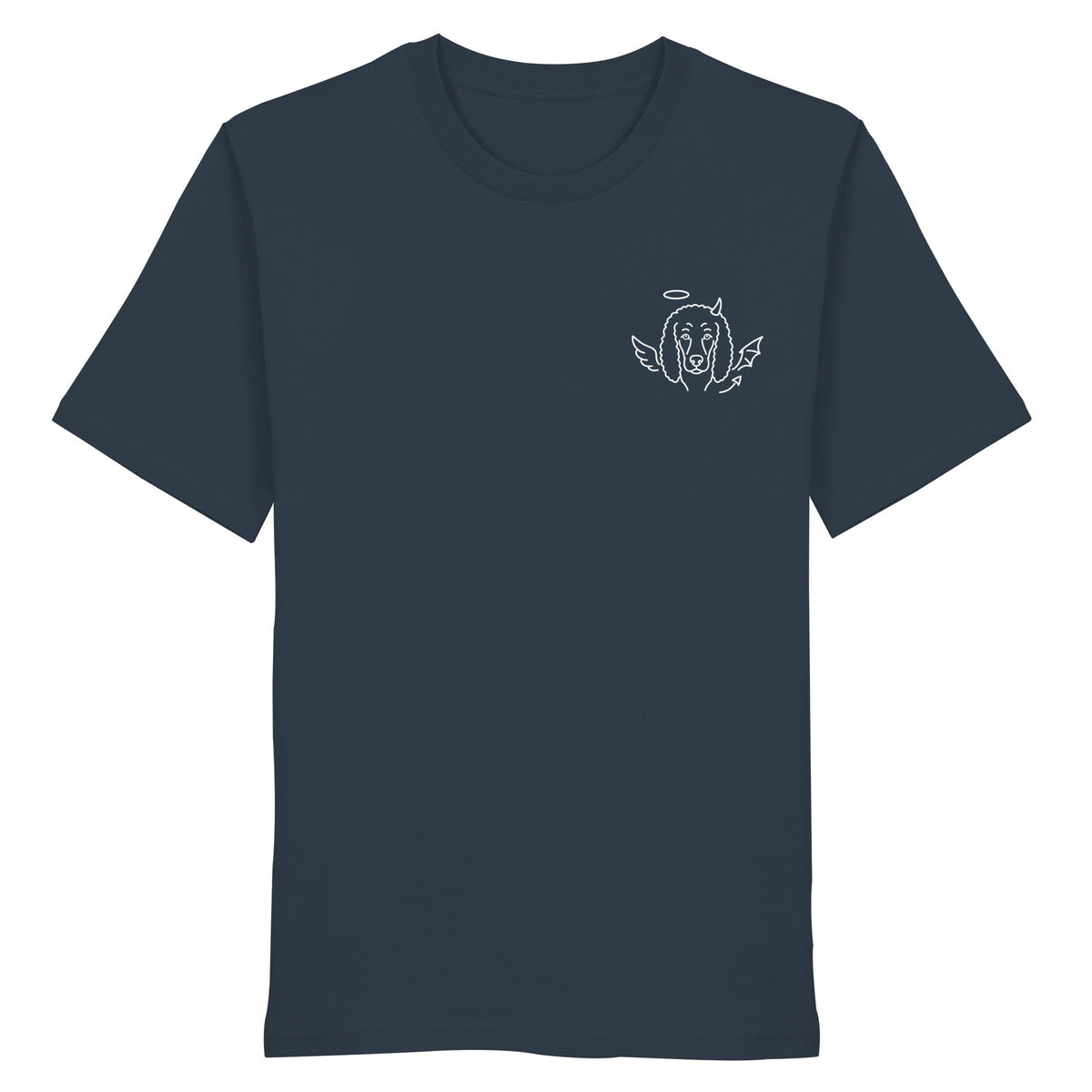 Halo & Horns - Irish Water Spaniel - Organic Shirt