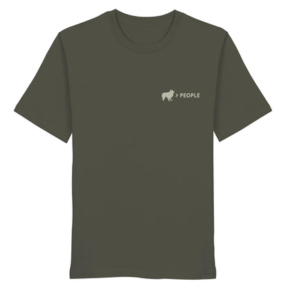Border Collie > People - Organic Shirt