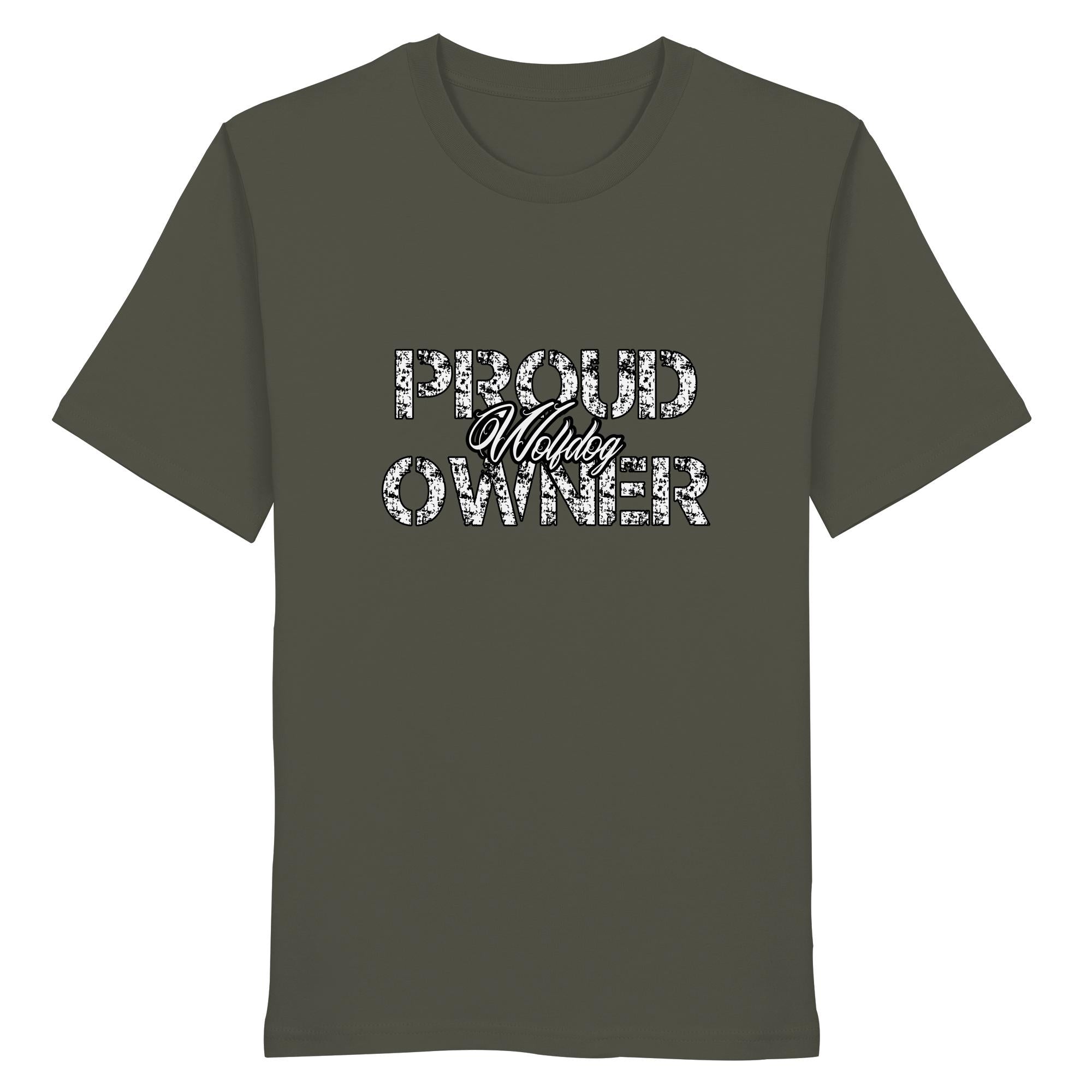 Proud Wolfdog Owner - Organic Shirt