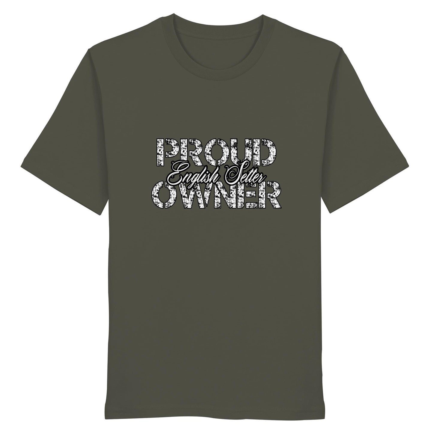 Proud English Setter Owner – Organic Shirt