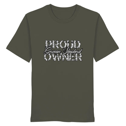 Proud German Shepherd Owner – Organic Shirt