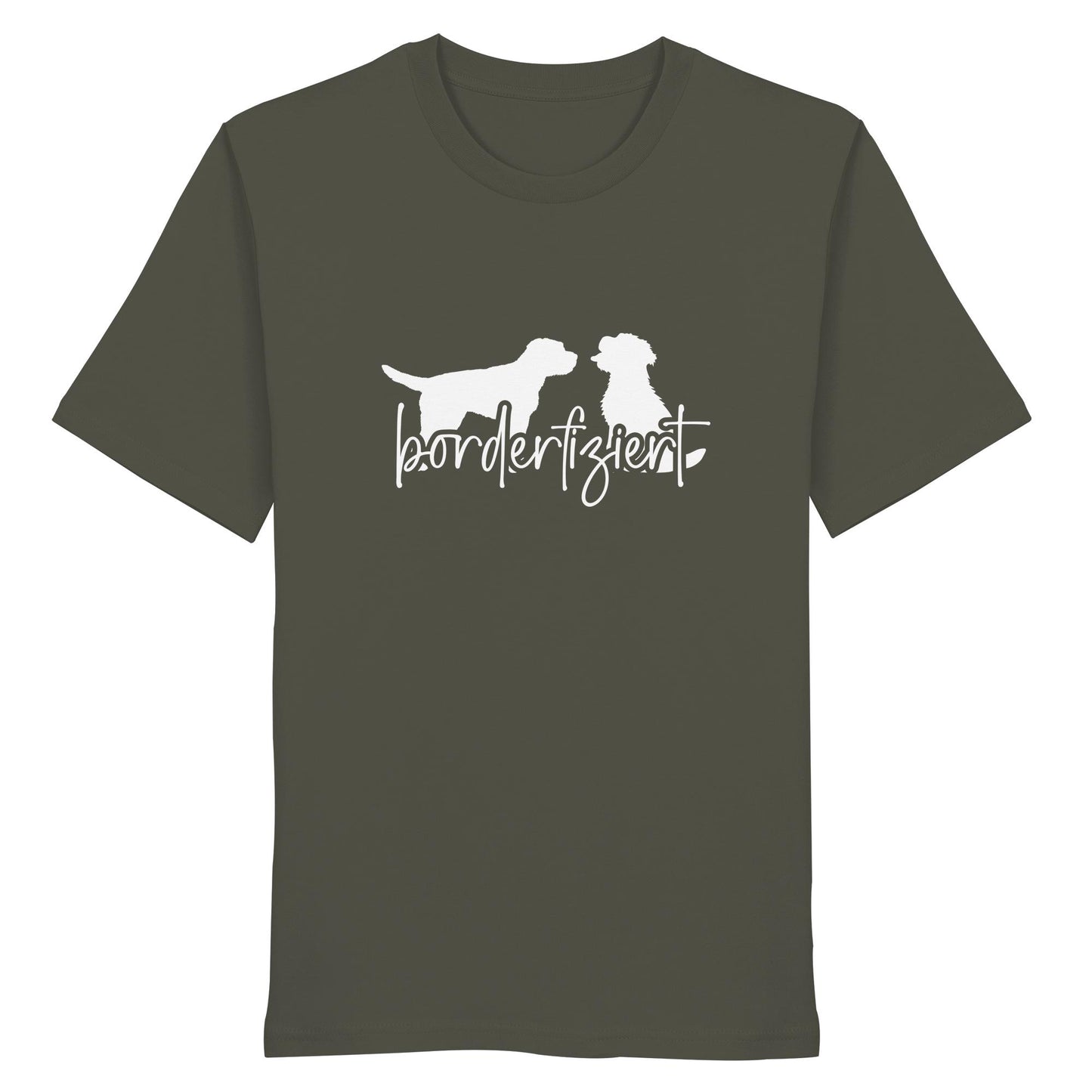 borderfiziert (Border Terrier) - Organic Shirt