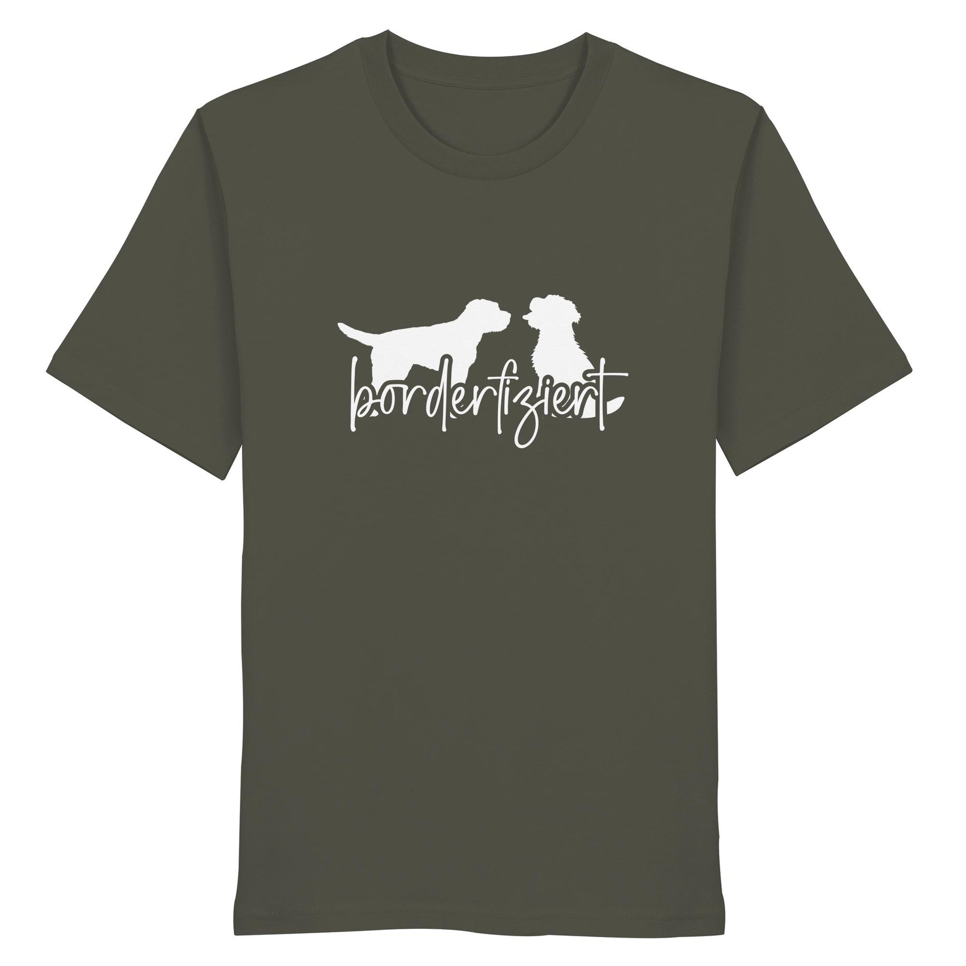 borderfiziert (Border Terrier) - Organic Shirt