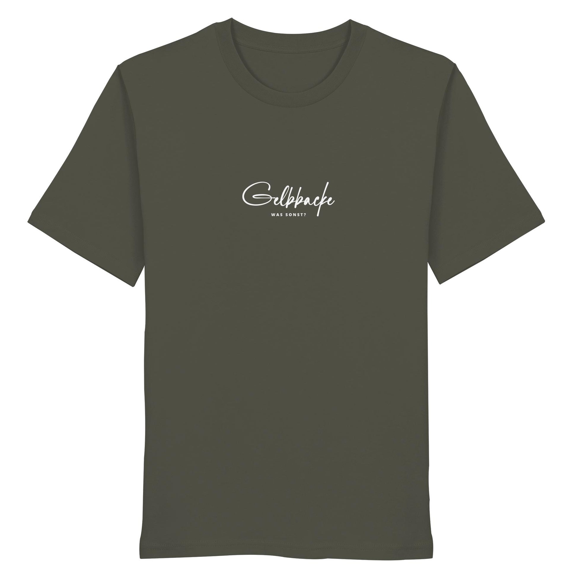 Was sonst? Gelbbacke - Organic Shirt